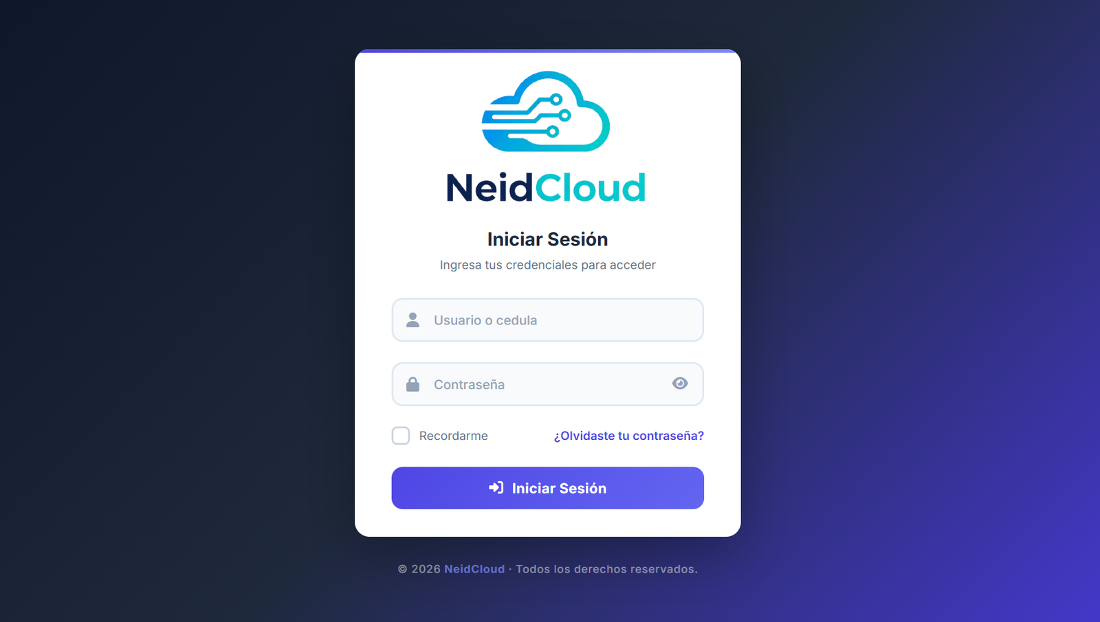 NeidCloud POS
