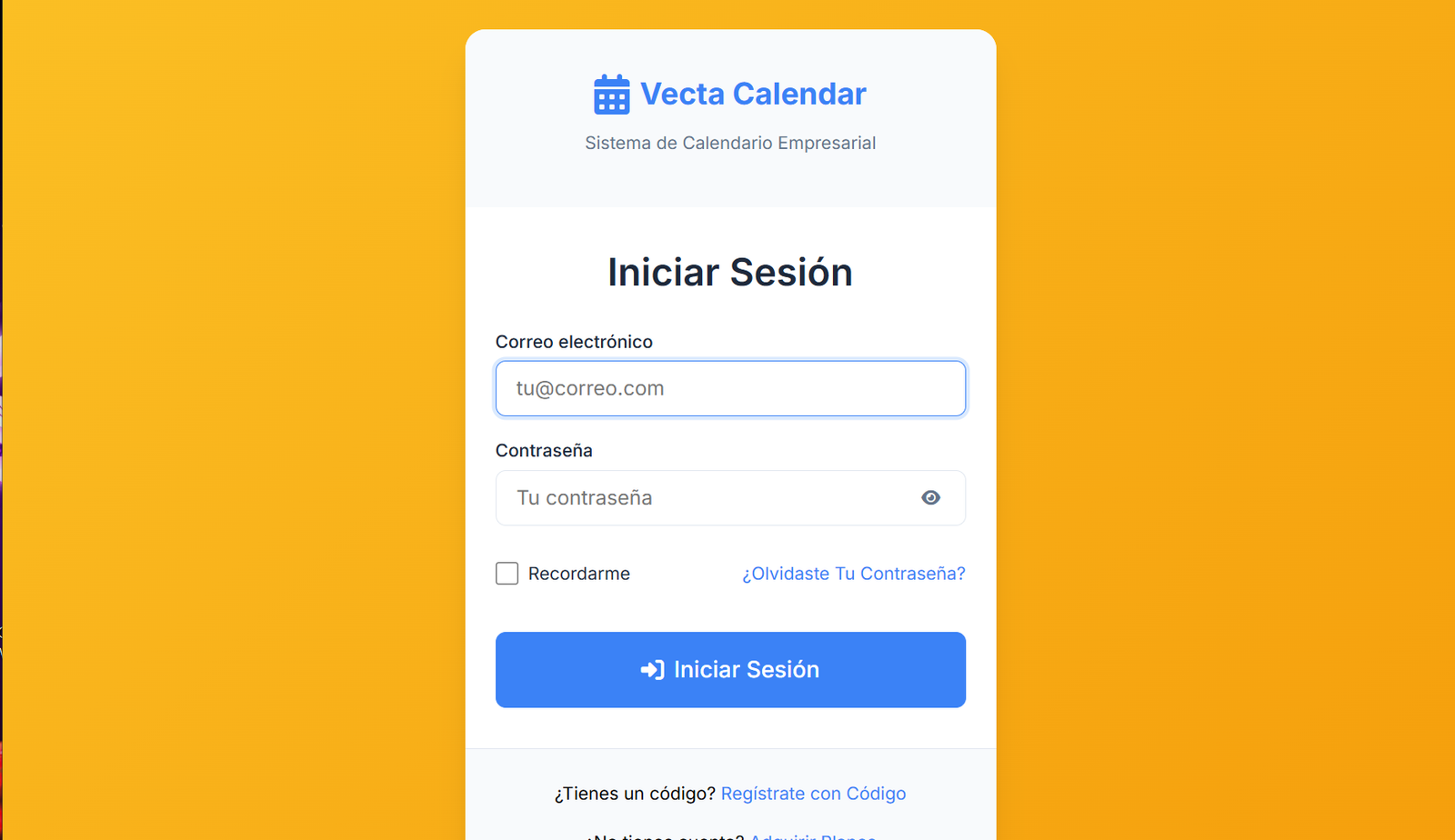 Vecta Calendar CRM