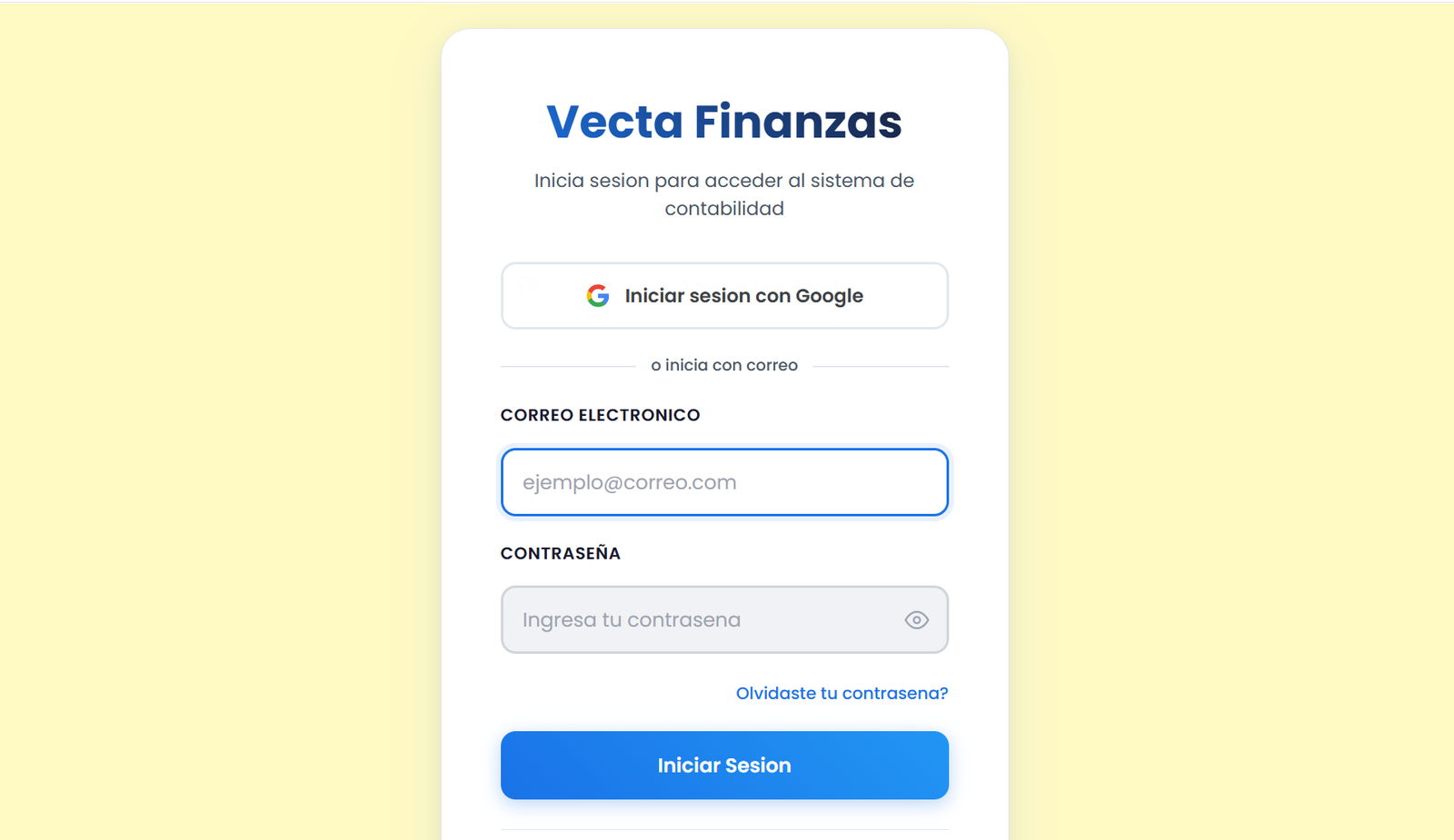 Vecta Finanzas